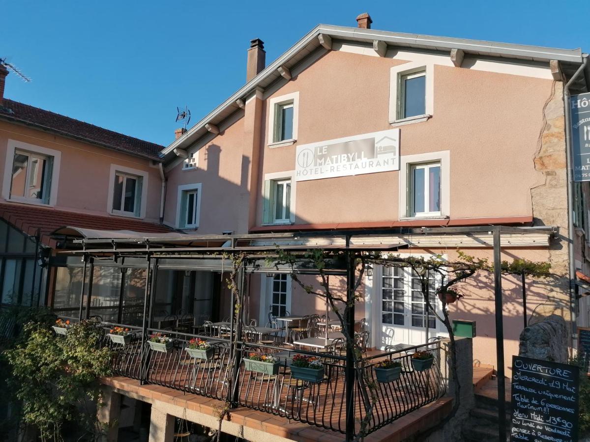 Hotel-Restaurant Le Matibyll Guilherand-Granges Exterior foto